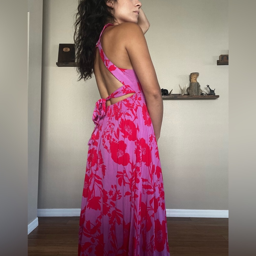 Slit Maxi Summer Dress